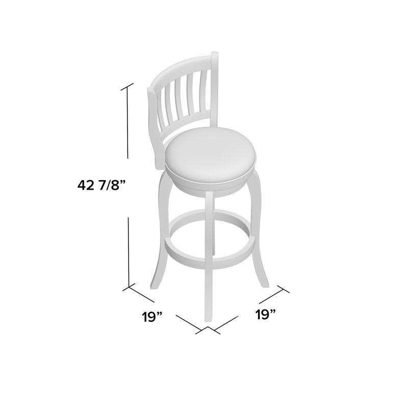 Three Posts™ Swivel Bar & Counter Stool & Reviews Wayfair